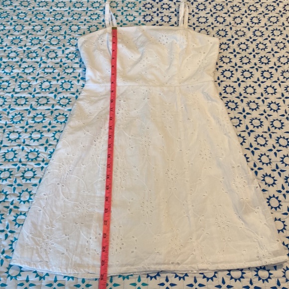 ⚡️Last Days! Crystal Doll White Eyelet Dress S - Picture 8 of 11